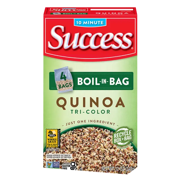 Success Boil-in-Bag Gluten Free Tri-Color Quinoa - 4 ct