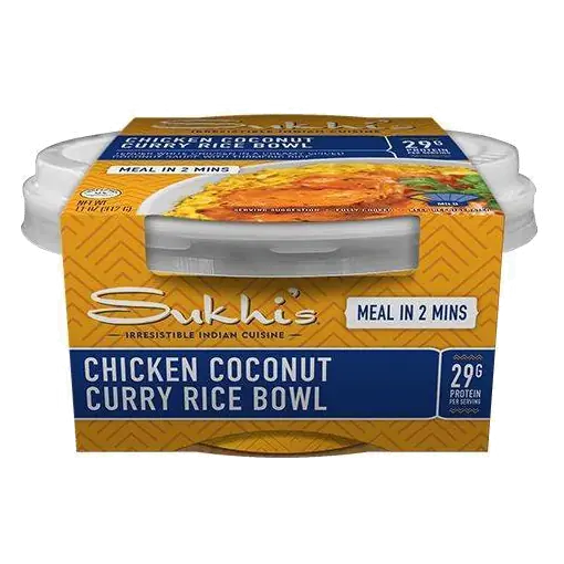 Sukhi's Chicken Coconut Curry Meal Rice Bowl, 11oz