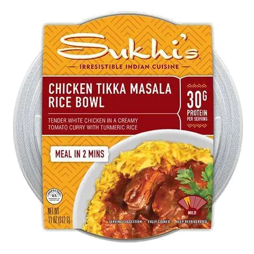Sukhi's Tikka Meal Rice Bowl, 11oz
