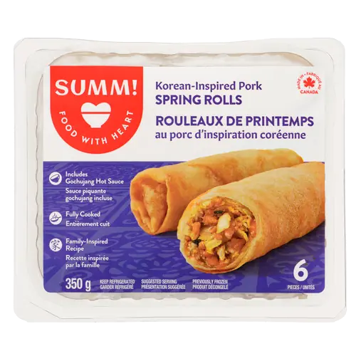 Spring Roll Korean Inspired Pork 350 g