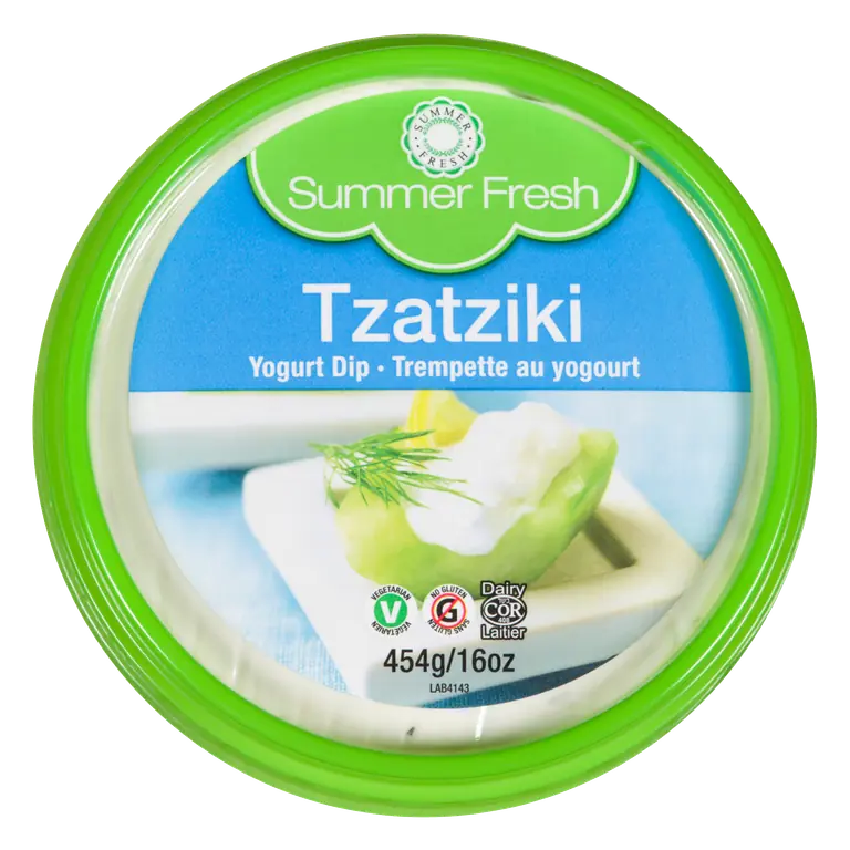 Dip Tzatziki Yogurt And Cucumber 454 g