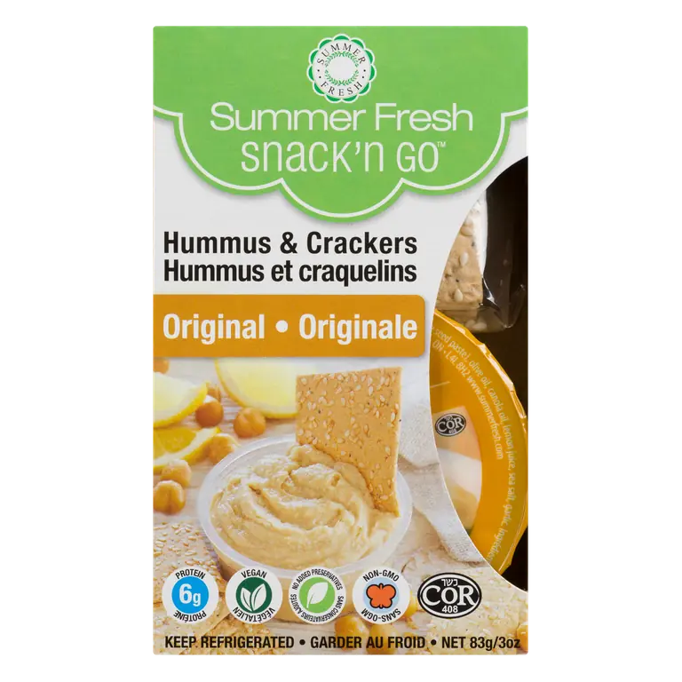 Snack And Go Vegan Hummus Original 83 g