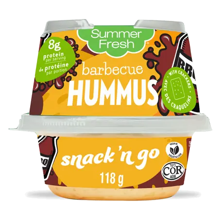 Snack And Go Hummus Barbeque 118 g