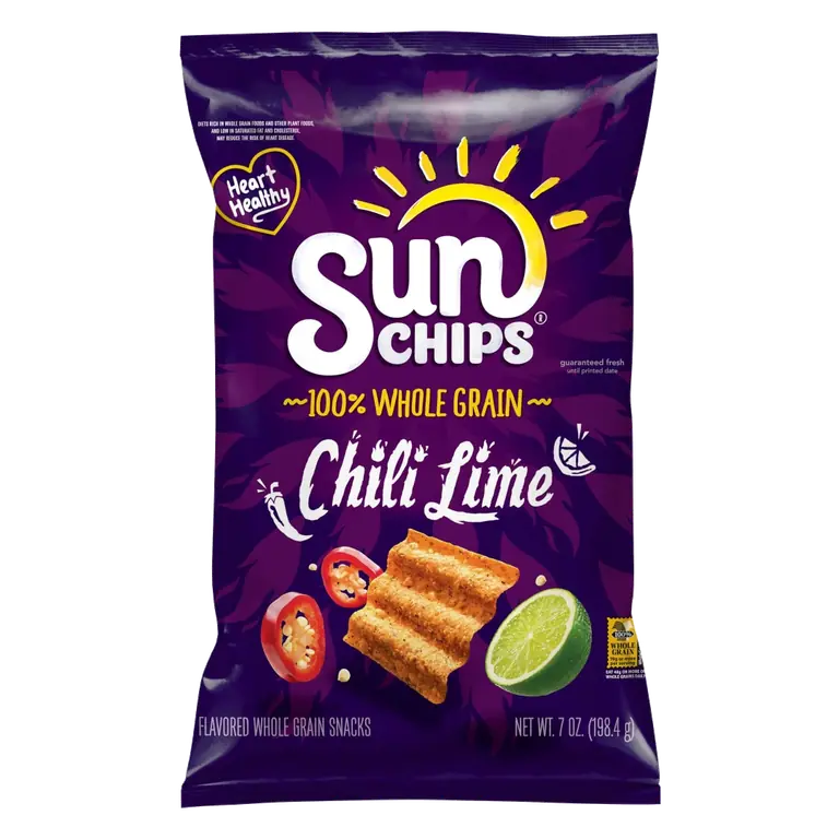 Chili Lime Flavored Whole Grain Snacks