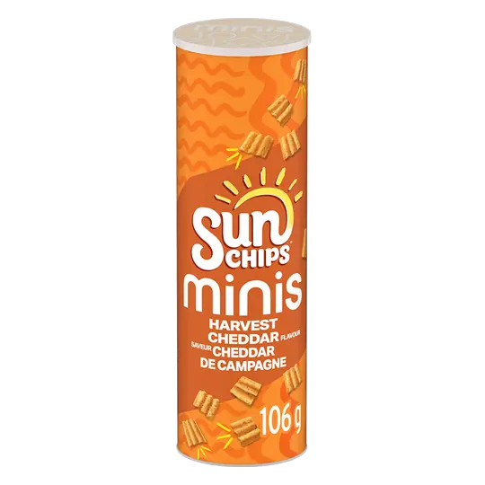 Minis Multigrain Snacks Harvest Cheddar 106 g