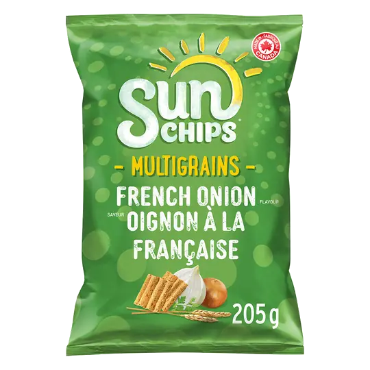 SunChips Multigrain Snacks French Onion Flavoured 205 g