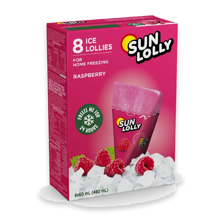 Ice Lollies Raspberry