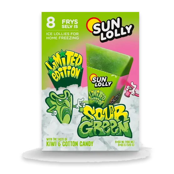 Sour Green Ltd Kiwi Cotton Candy