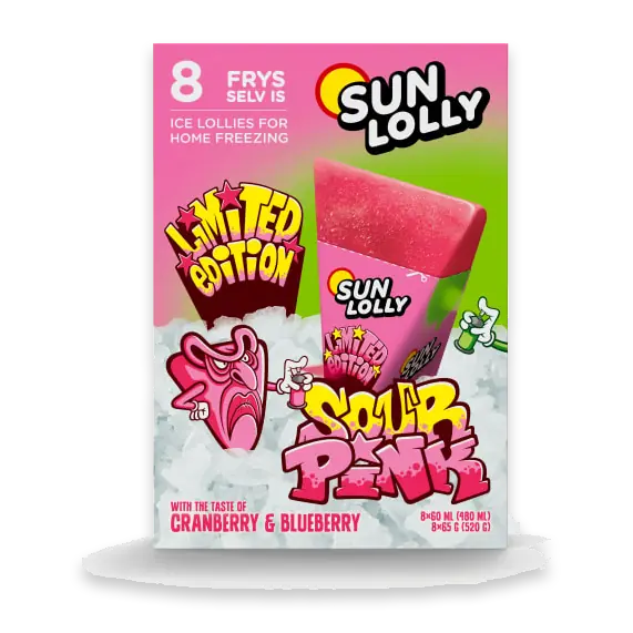 Sour Pink Ltd Cranberry Blueberry
