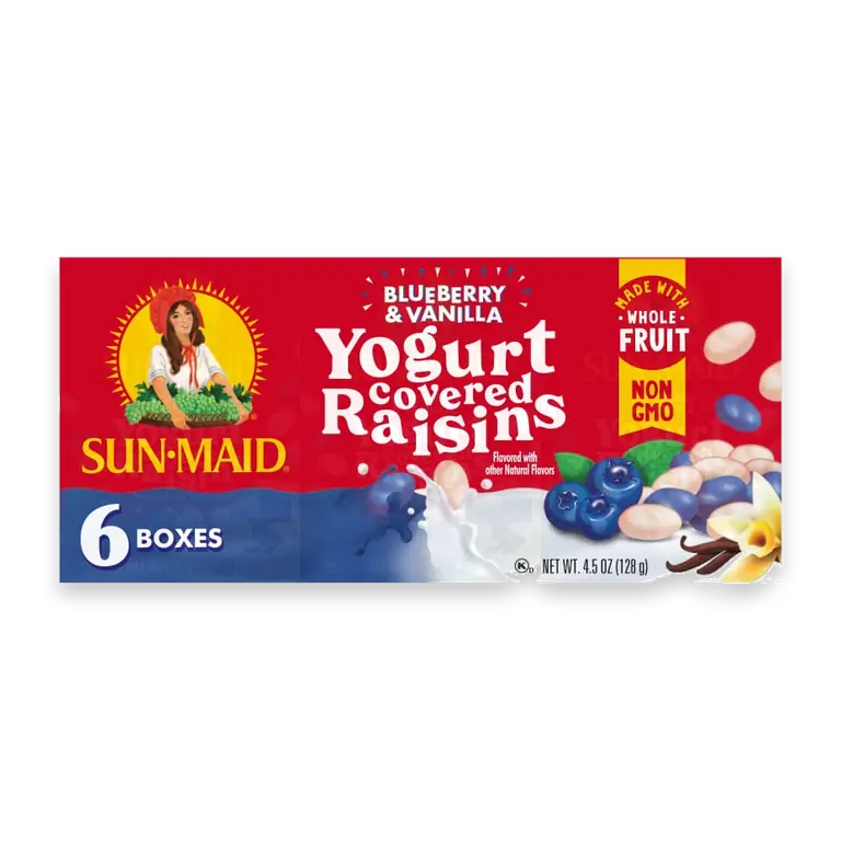 Blueberry & Vanilla Yogurt Covered Raisins
