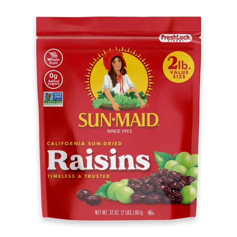 California Sun-Dried Raisins Dried Fruit Snack