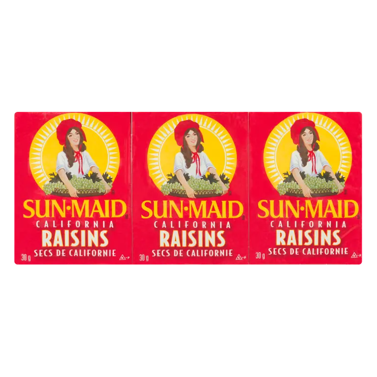 California Raisins Natural 6 x 30 g
