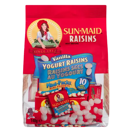 SunMaid Yogurt Covered Raisins 140 g