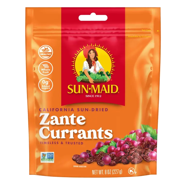 Zante Currants 8oz Fresh-Lock Zipper Stand-Up Bag