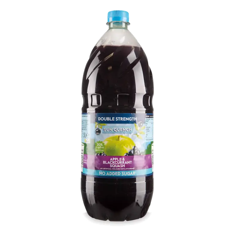Double Strength Apple & Blackcurrant Squash