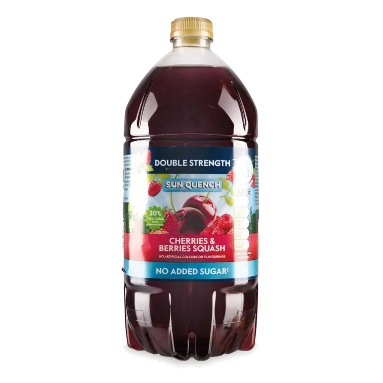 Double Strength Cherries & Berries Squash