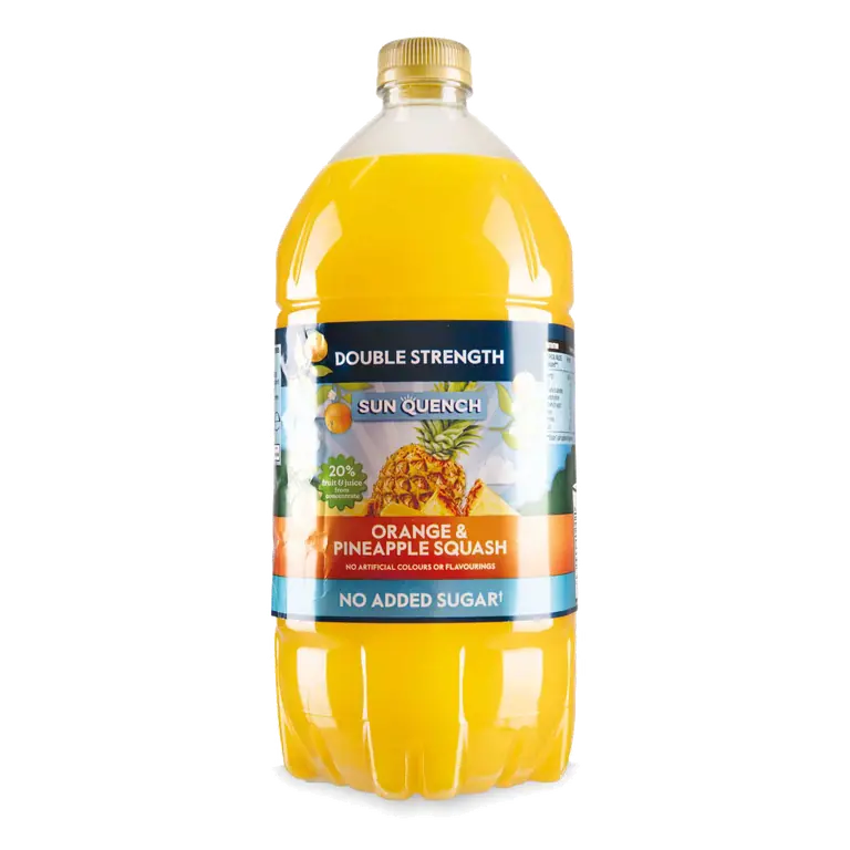Double Strength Orange & Pineapple Squash