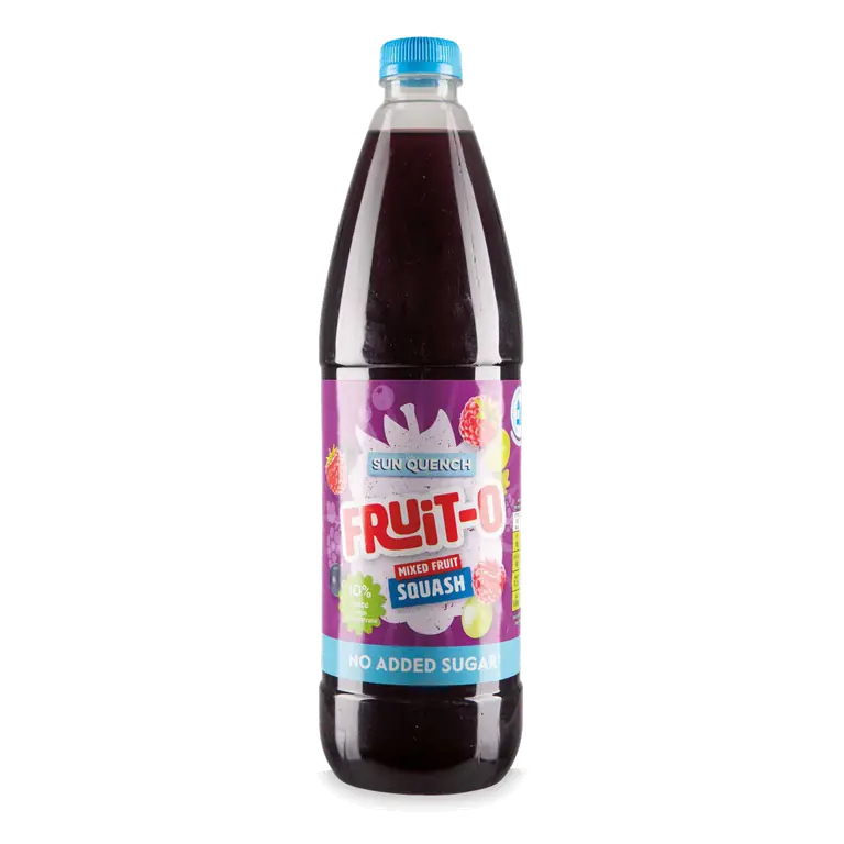 Mixed Fruit Squash No Added Sugar