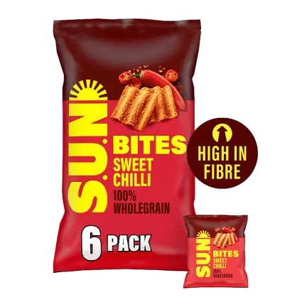 Sunbites Sun Ripened Sweet Chilli Multipack Snacks Crisps