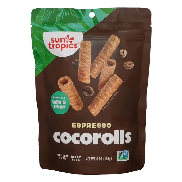 Sun Tropics Cookies CocoRolls Espresso, 4oz