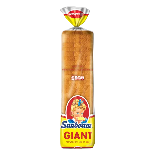 Giant White Bread Sliced