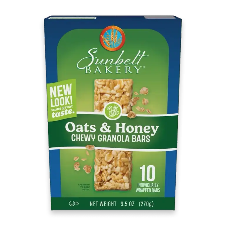 Chewy Granola Bars, Sunbelt Bakery Family Pack Oats & Honey
