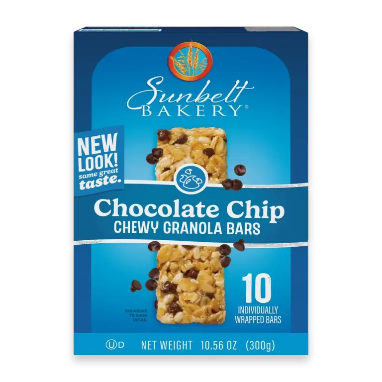 Chocolate Chip Granola Bars