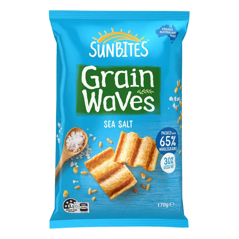 Grain Waves Wholegrain Chips Sea Salt