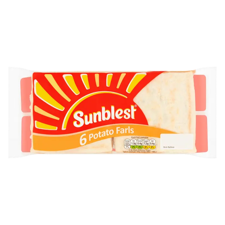Sunblest 6 Potato Farls