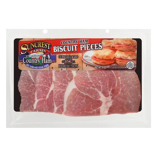 Country Ham Biscuit Pieces