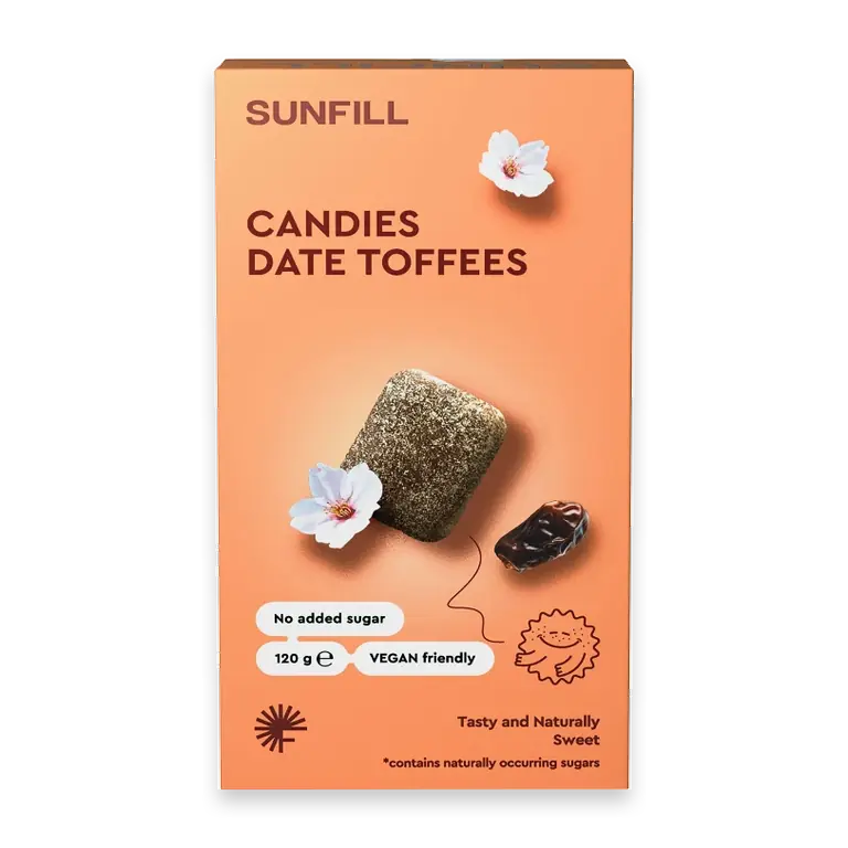 Dadlar Toffees 120g