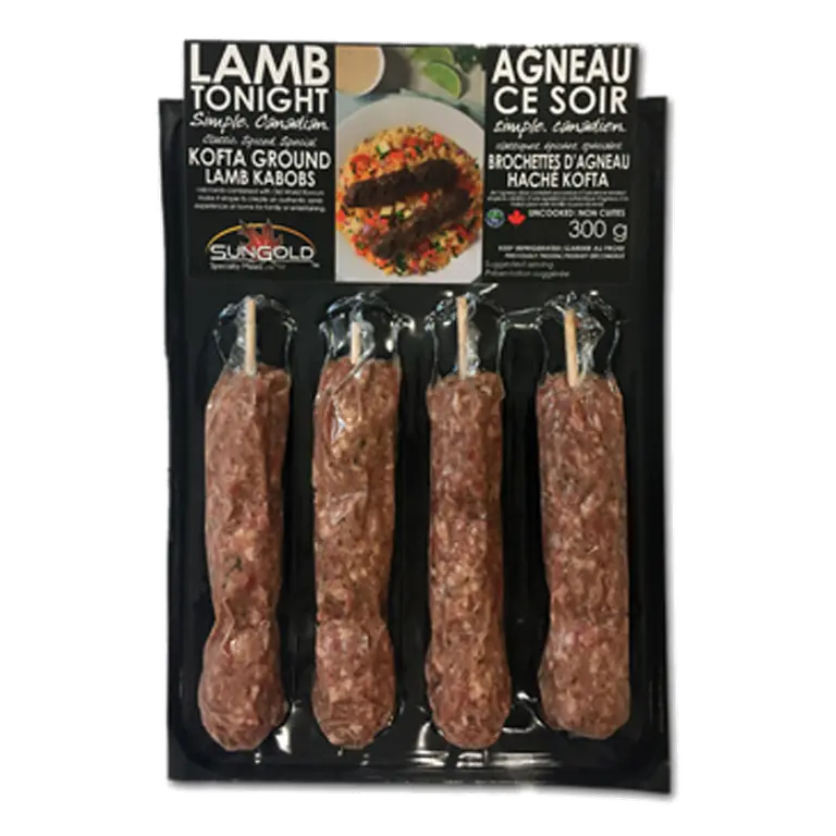 Frozen Lamb Kabobs Ground Kofta 300 g