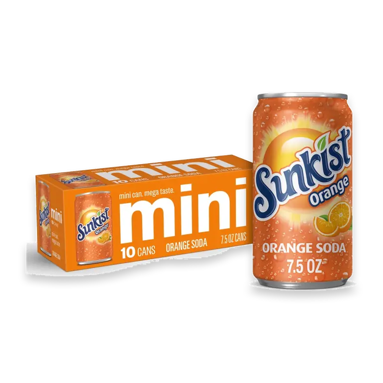Orange Soda Mini Cans