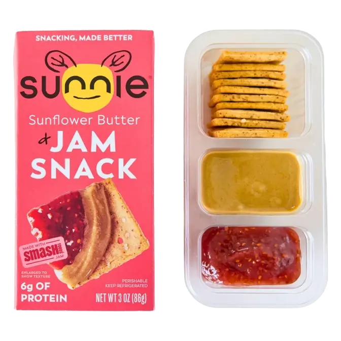 Sunnie Jam Dipper, 3oz: Sunflower, Butter, Avocado