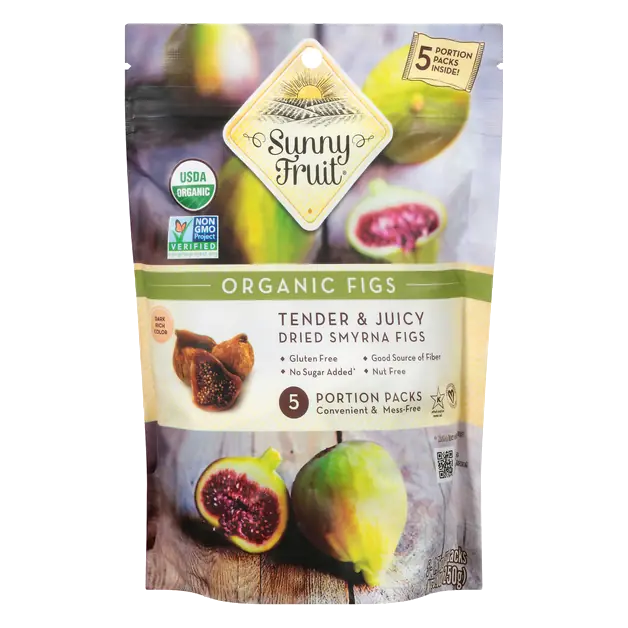 Organic Dried Figs - 5 ct
