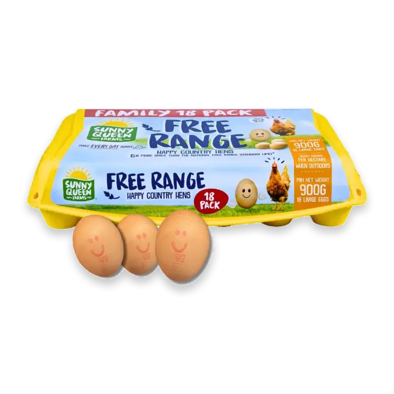 18 Large Free Range Eggs