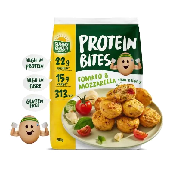 Tomato & Mozzarella Protein Bites