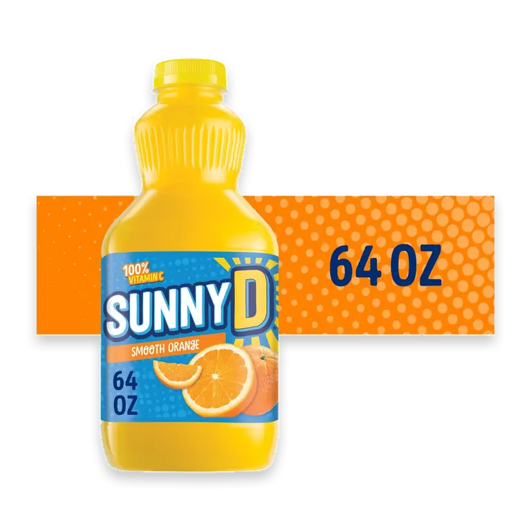Smooth Orange Juice Drink, 64 FL OZ Bottle