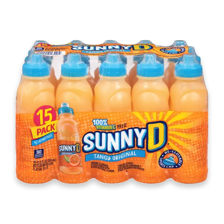 Tangy Original Shelf Stable Orange Juice Drinks