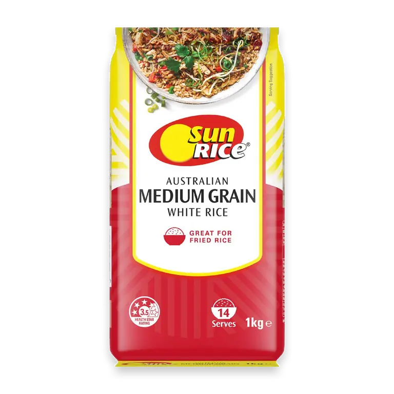 Australian White Rice Medium Grain
