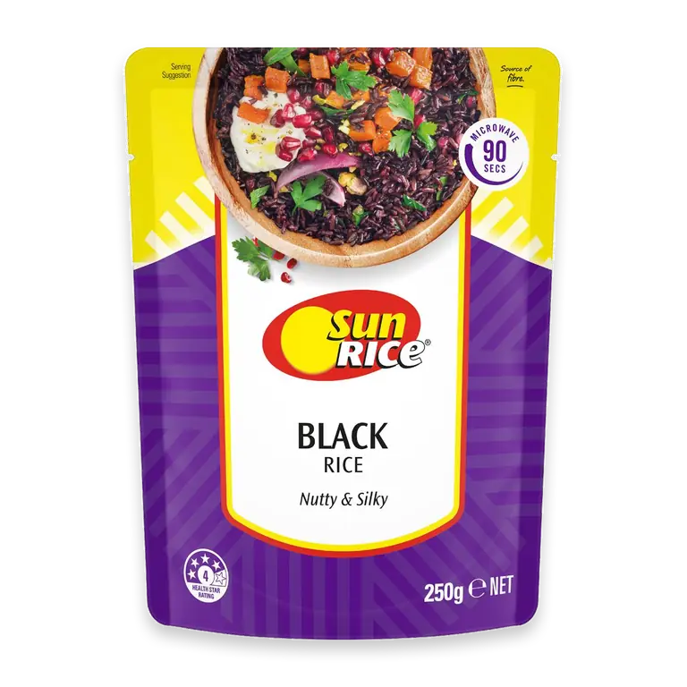 Microwave Black Rice Pouch Black Rice