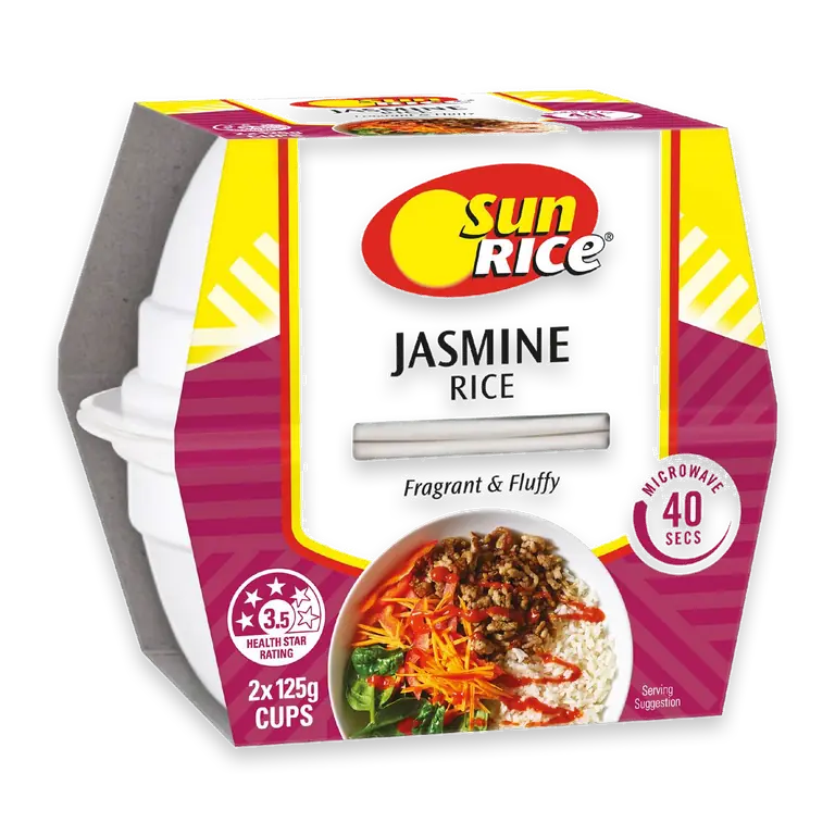 Microwave Jasmine Rice Cup Fragrant Jasmine Rice