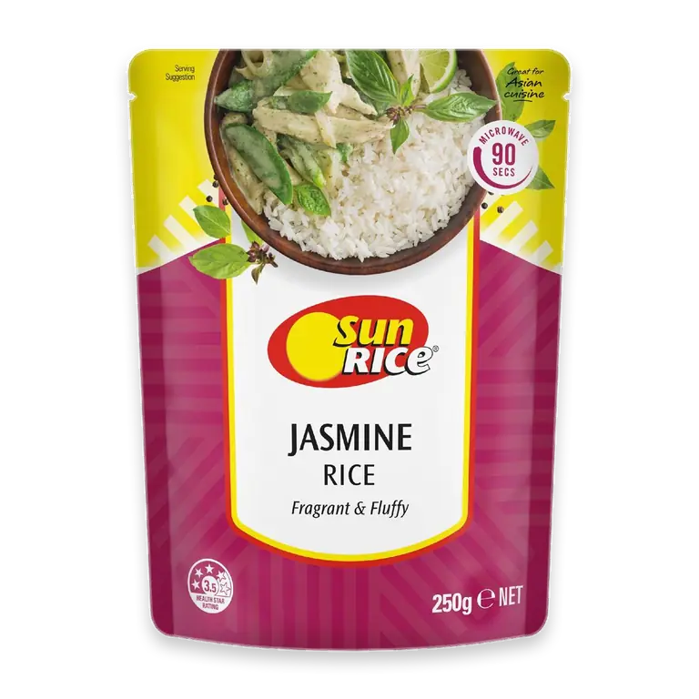 Microwave Jasmine Rice Pouch Jasmine Rice In 90 Seconds