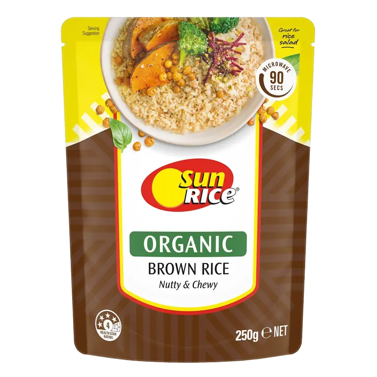 Organic Brown Rice Pouch