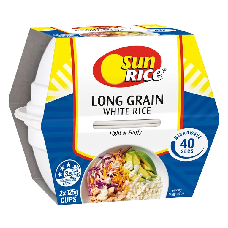 Quick Cups Microwave Long Grain White Rice