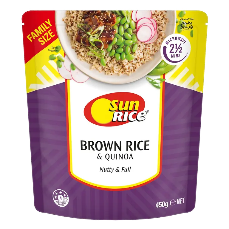 Steamed Rice Brown Rice & Quinoa