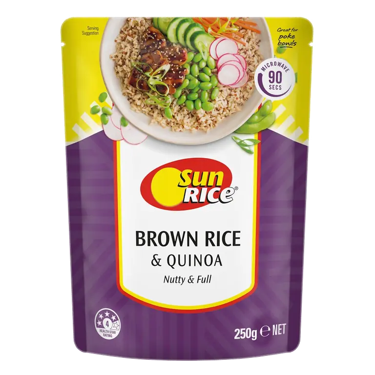 Steamed Rice Gluten Free Brown Rice & Quinoa
