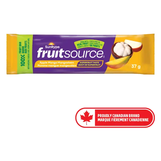 Fruitsource 100% Fruit Bar Apple Mango Mangosteen 37 g