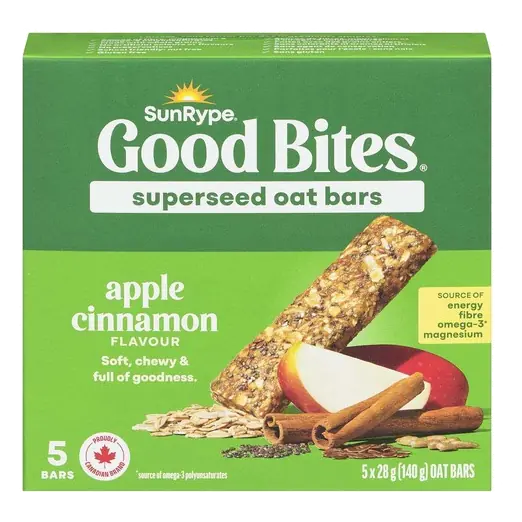 Good Bites Superseed Oat Bars Apple Cinnamon 5 x 28 g