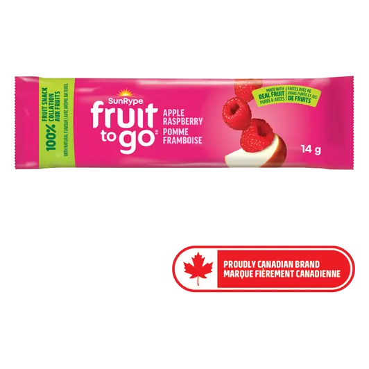 Fruit to Go 100% Fruit Snack Apple Raspberry 14 g
